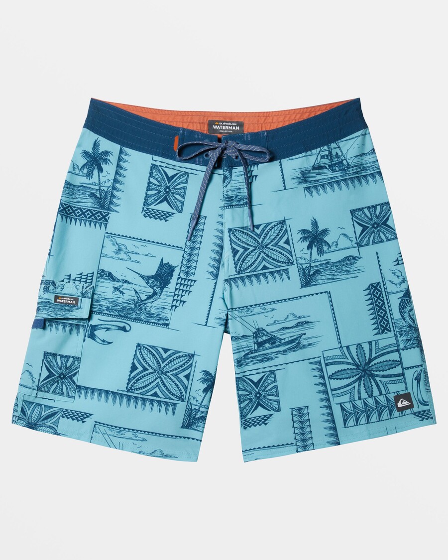 Quiksilver Waterman Billfish 19" Kratke Hlače Za Dasku - Vode Grebena