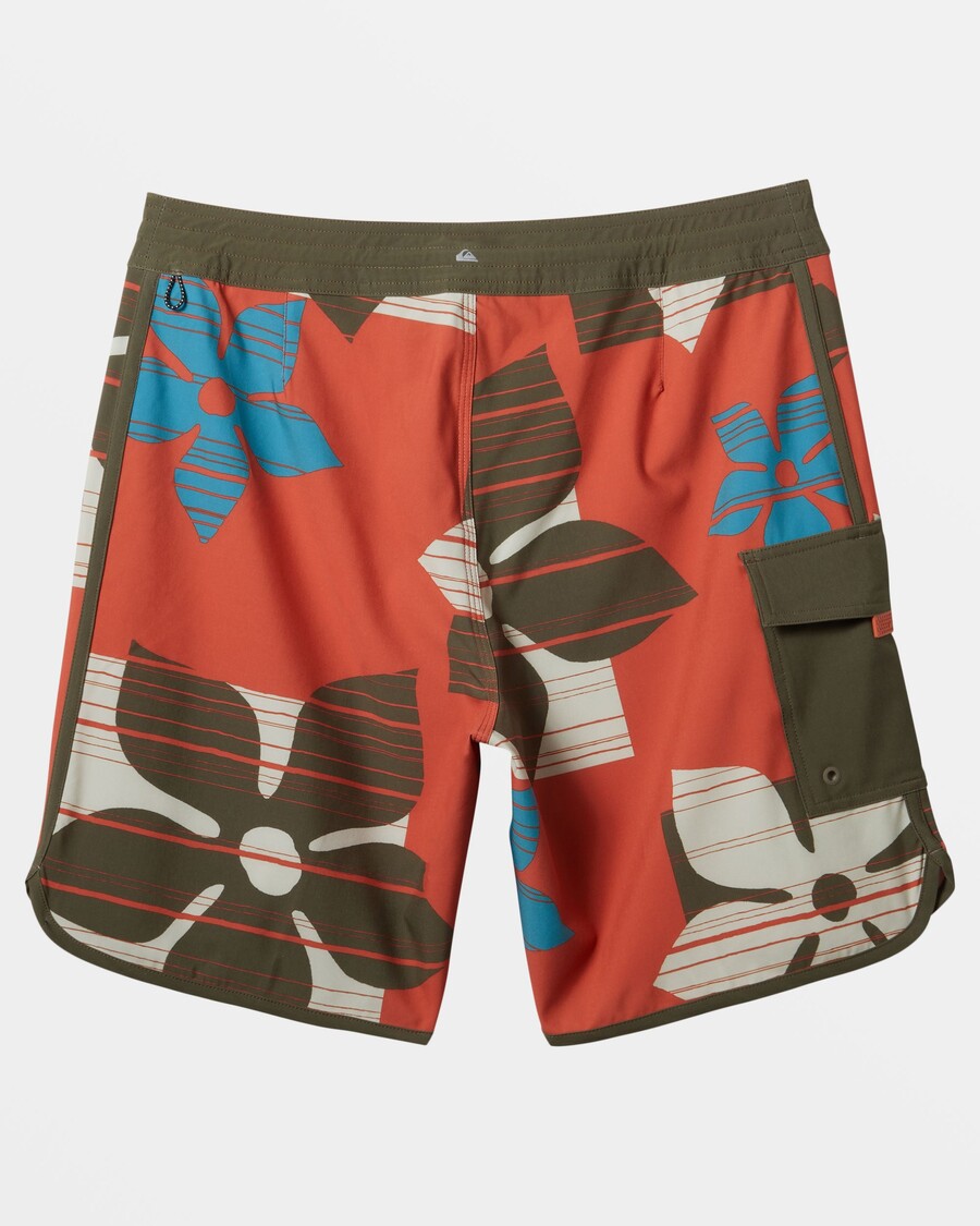 Quiksilver Waterman Blockhead 19" Boardshorts - Ginger Spice