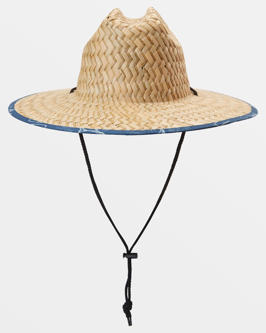 Quiksilver Waterman Outsider Strå Lifeguard Lue - Majolica Blå