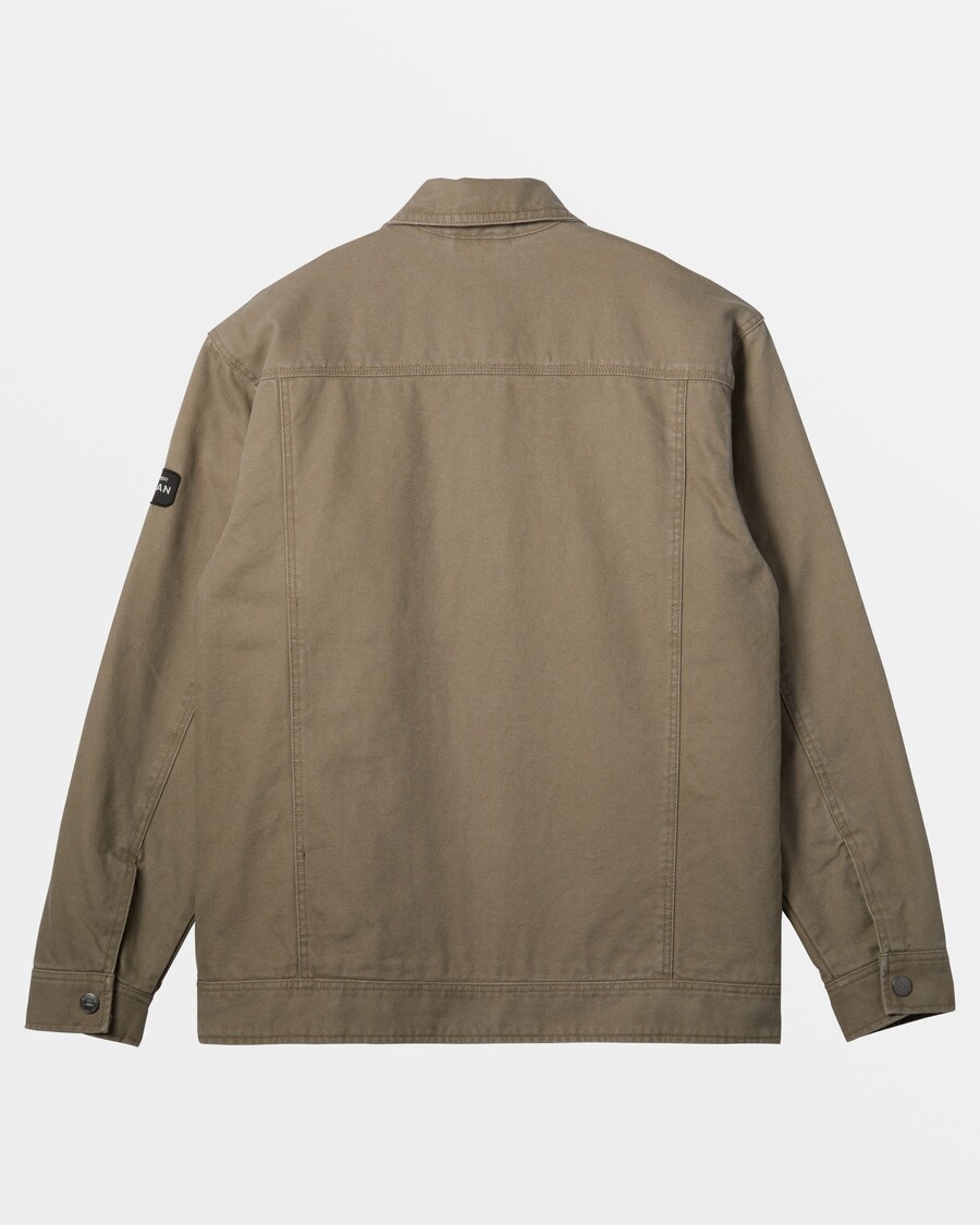 Quiksilver Waterman Barney Full Zip -takki - Taupe