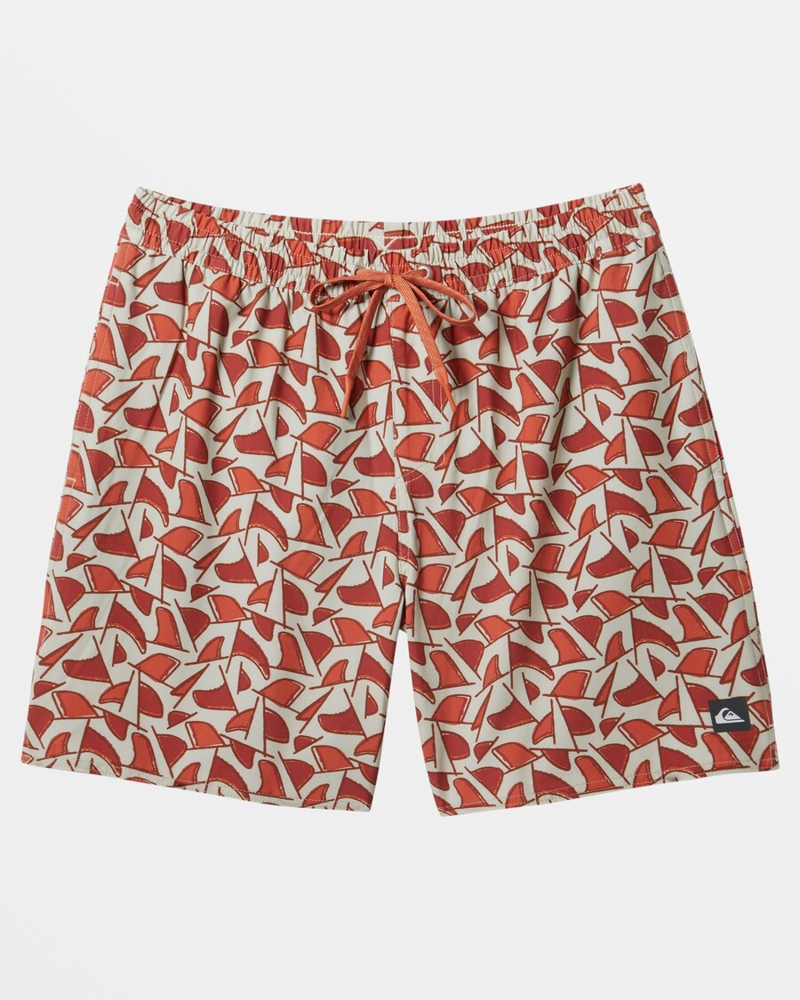 Quiksilver Waterman Cluster Fin 17" Plavky - Zataženo