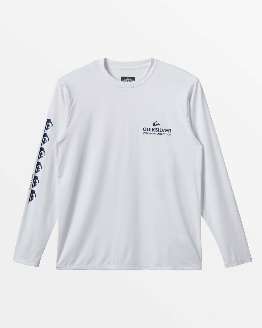 Quiksilver Waterman Shady Amphibian Rashguard - Bijeli