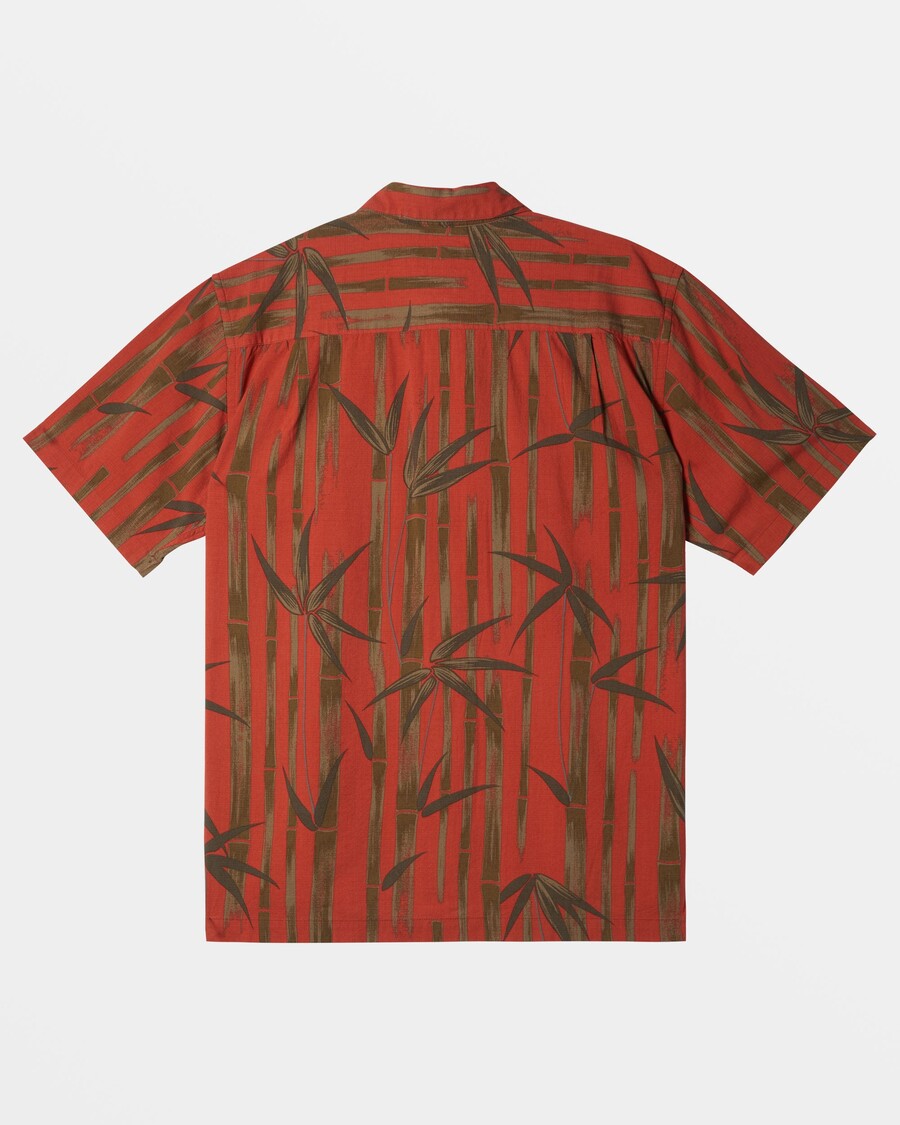 Quiksilver Waterman Bamboo Cove Majica Kratkih Rukava - Tandoori Začin Bamboo Cove