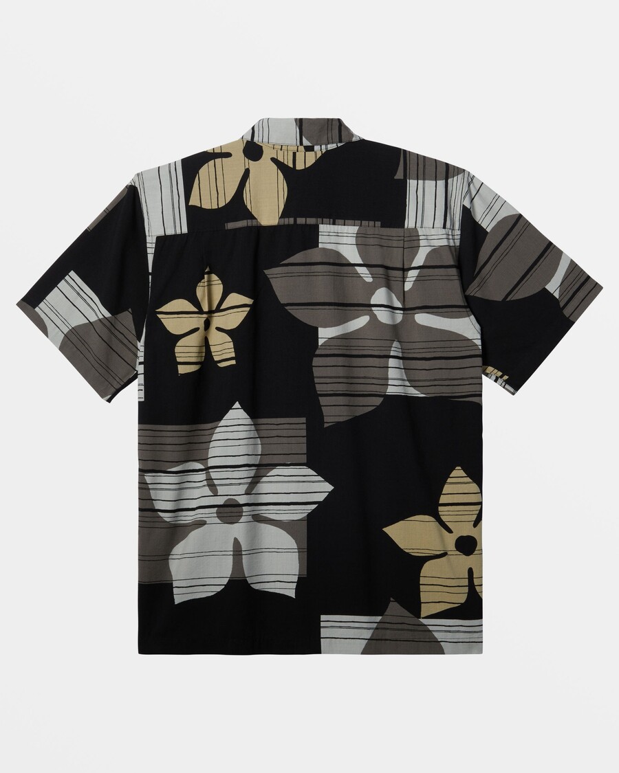 Quiksilver Waterman Blockhead Lyhythihainen Paita - Musta Blockhead