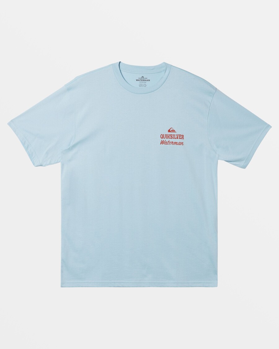 Quiksilver Waterman Go Time Majica - Sanjsko Modra