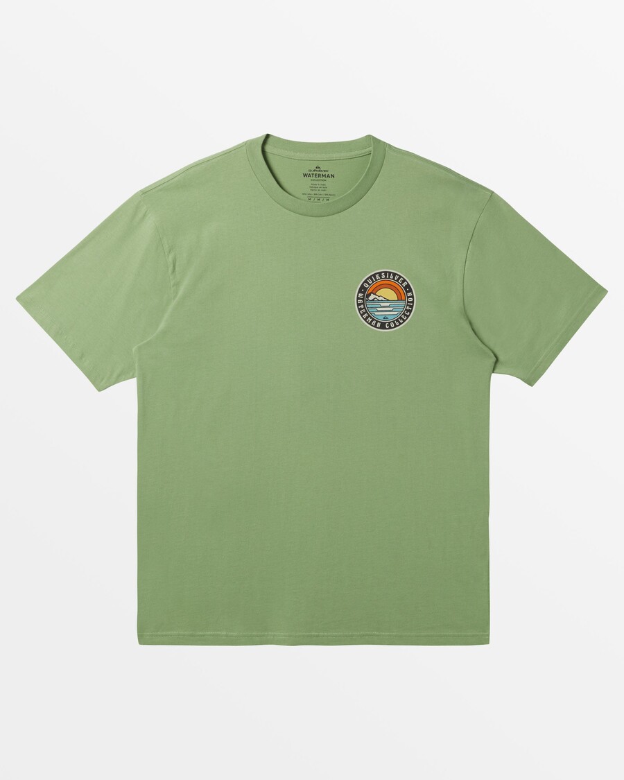 Quiksilver Waterman Majica Lijevo I Desno - Zelene Oči