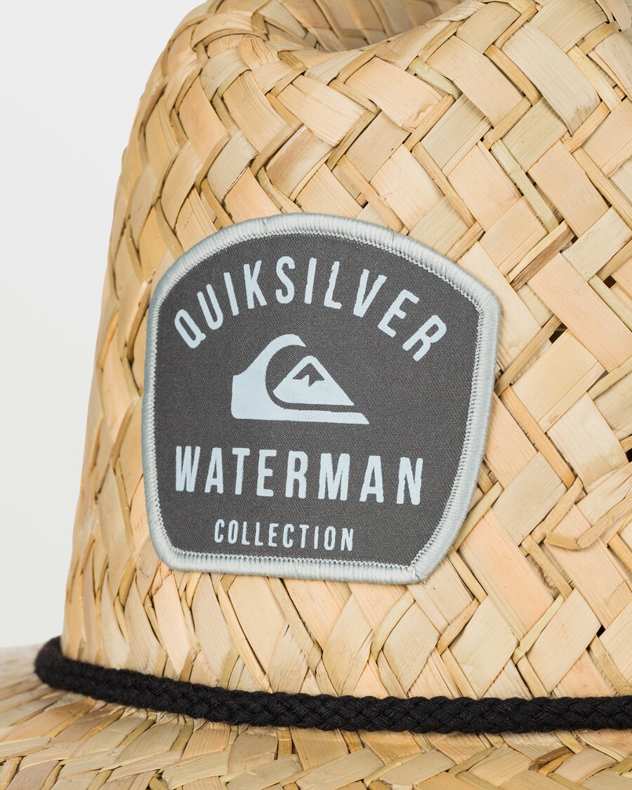 Quik Silver Waterman Outsider Straw Lifeguard Hat - Palmz-Beluga