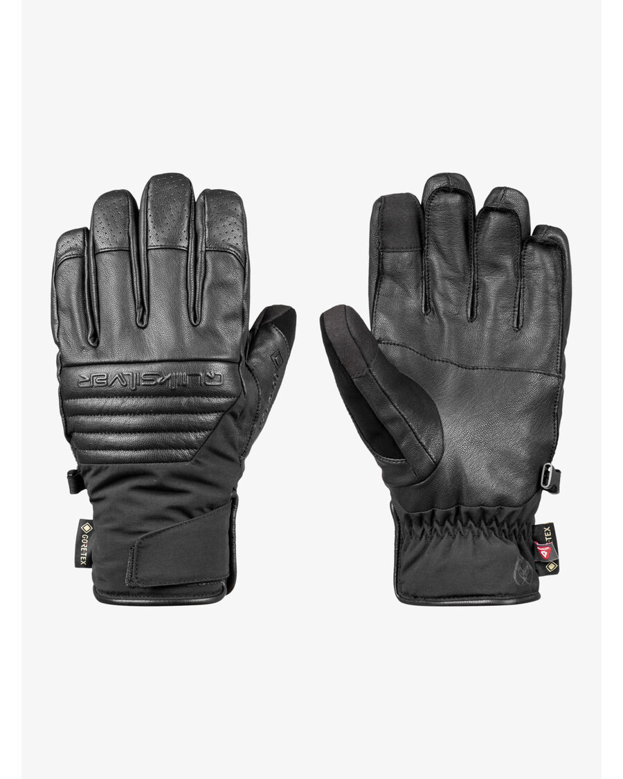 Quik Silver Travis Rice Gore-Tex® Snowboard/Ski Gloves - True Black