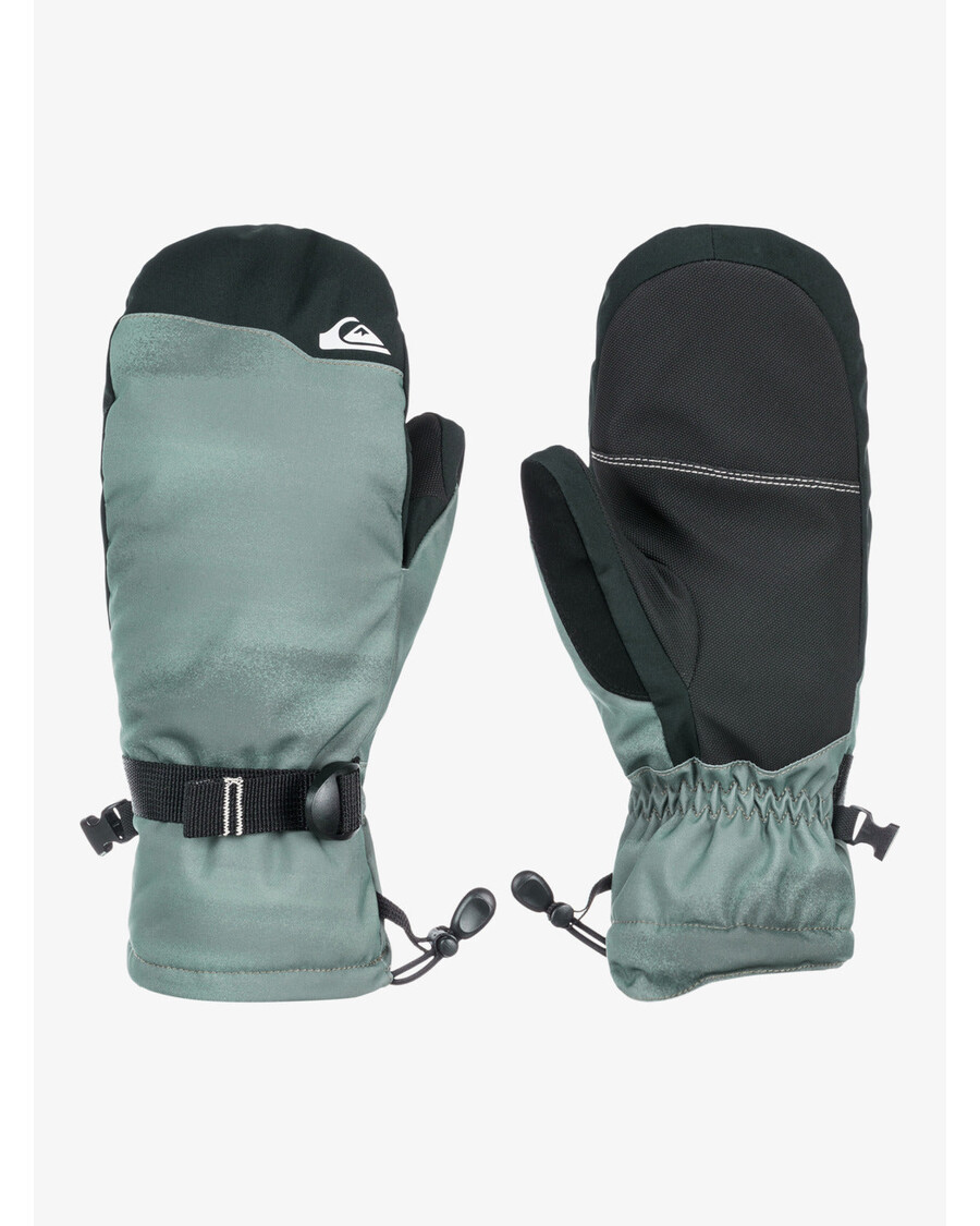 Quik Silver Mission Mitt Insulated Ski/Snowboard Mittens - Break Off Laurel Wreath