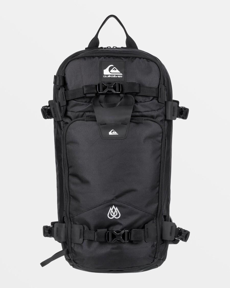 Mochila Pequena Quik Silver Travis Rice X Quiksilver Platinum 18l - True Black