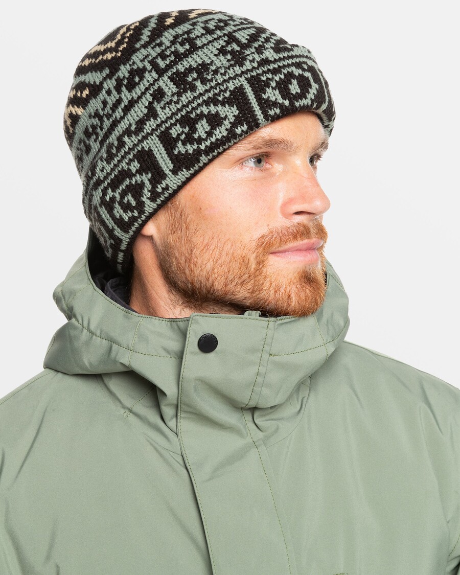 Quik Silver Archive Cuff Beanie - Sea Spray