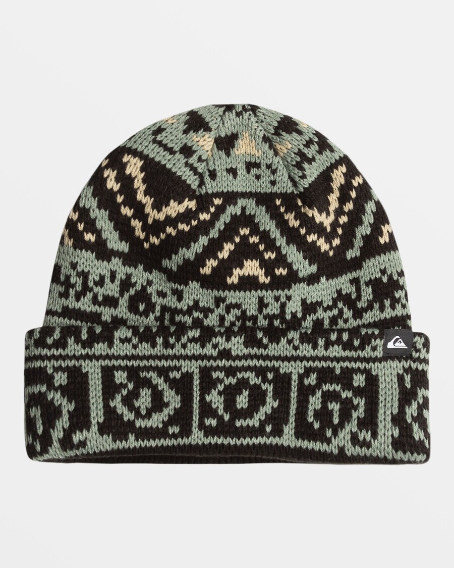 Quik Silver Archive Cuff Beanie - Mořský Sprej