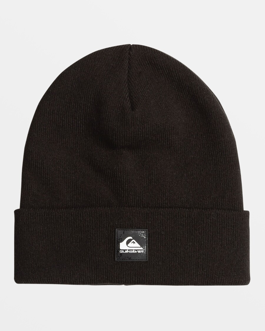 Quiksilver Brigade Cuff Beanie - Pravá černá