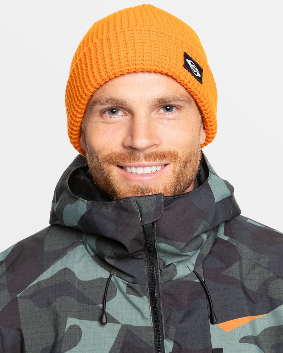 Quik Silver Tofino Cuff Beanie - Orange Pepper