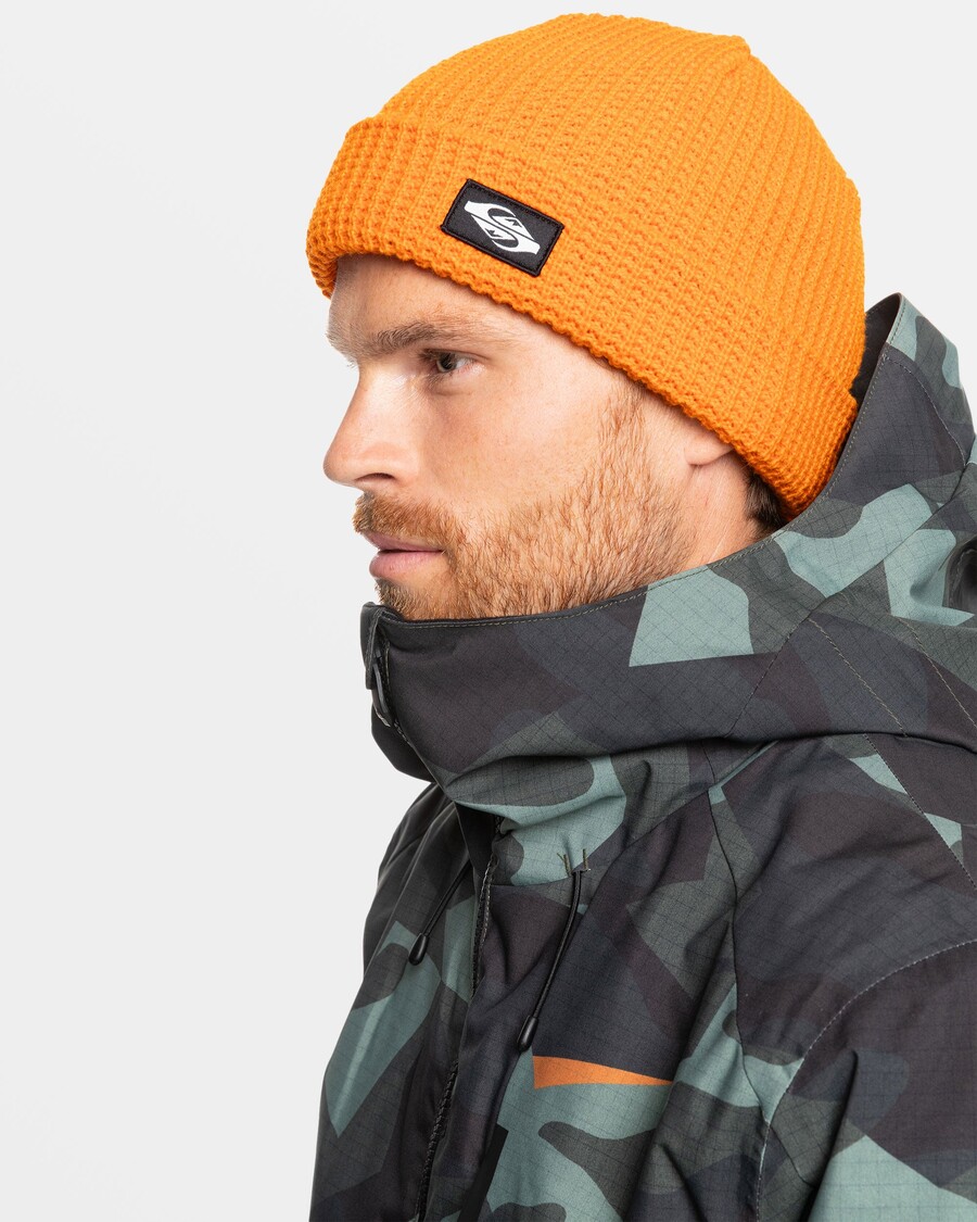 Quik Silver Tofino Cuff Beanie - Orange Pepper