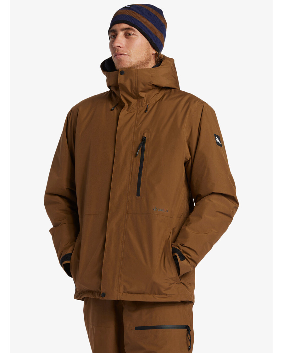 Quik Silver Snyc Technical Snow Jacket - Sepia