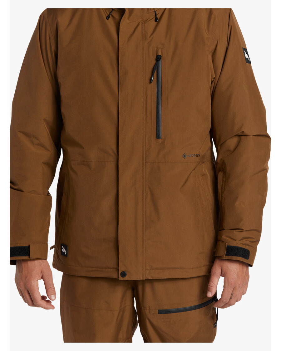Quik Silver Snyc Technical Snow Jacket - Sepia