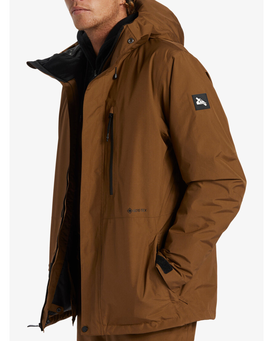 Quik Silver Snyc Technical Snow Jacket - Sepia