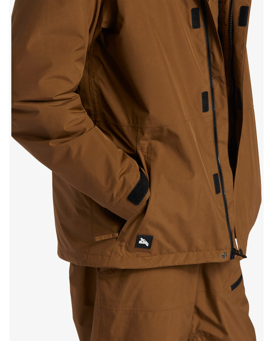 Quik Silver Snyc Technical Snow Jacket - Sepia