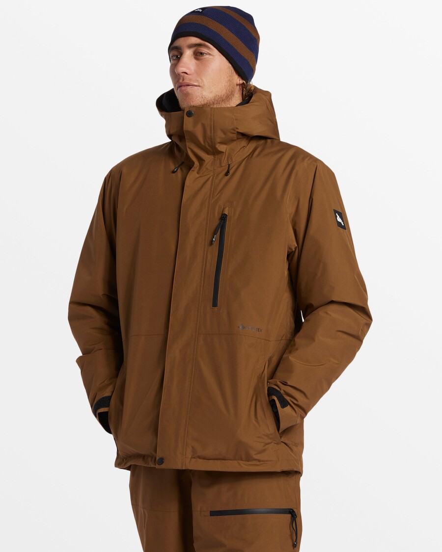 Quik Silver Snyc Technical Snow Jacket - Sepia