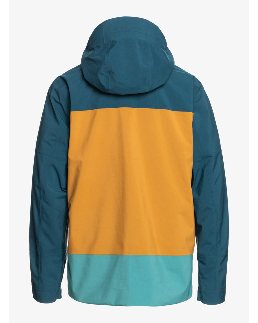 Quiksilver Sonsuza Kadar Streç Gore-tex® Teknik Kar Ceketi - Mayolika Mavisi