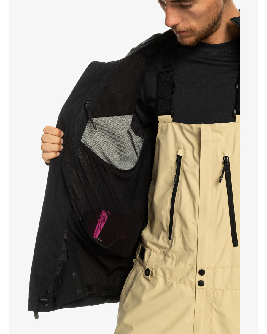 Quik Silver Forever Stretch Gore-Tex® Technical Snow Jacket - Pale Khaki