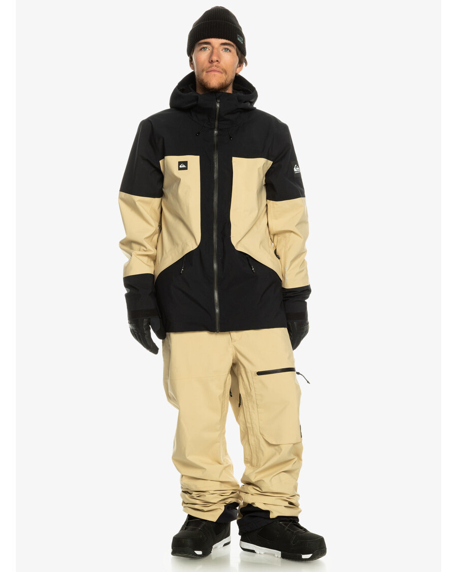 Quik Silver Forever Stretch Gore-Tex® Technical Snow Jacket - Pale Khaki