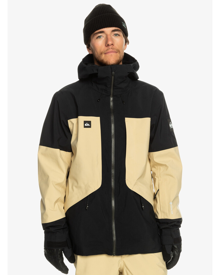 Jaqueta Técnica Para Neve Quiksilver Forever Stretch Gore-tex® - Cáqui Claro