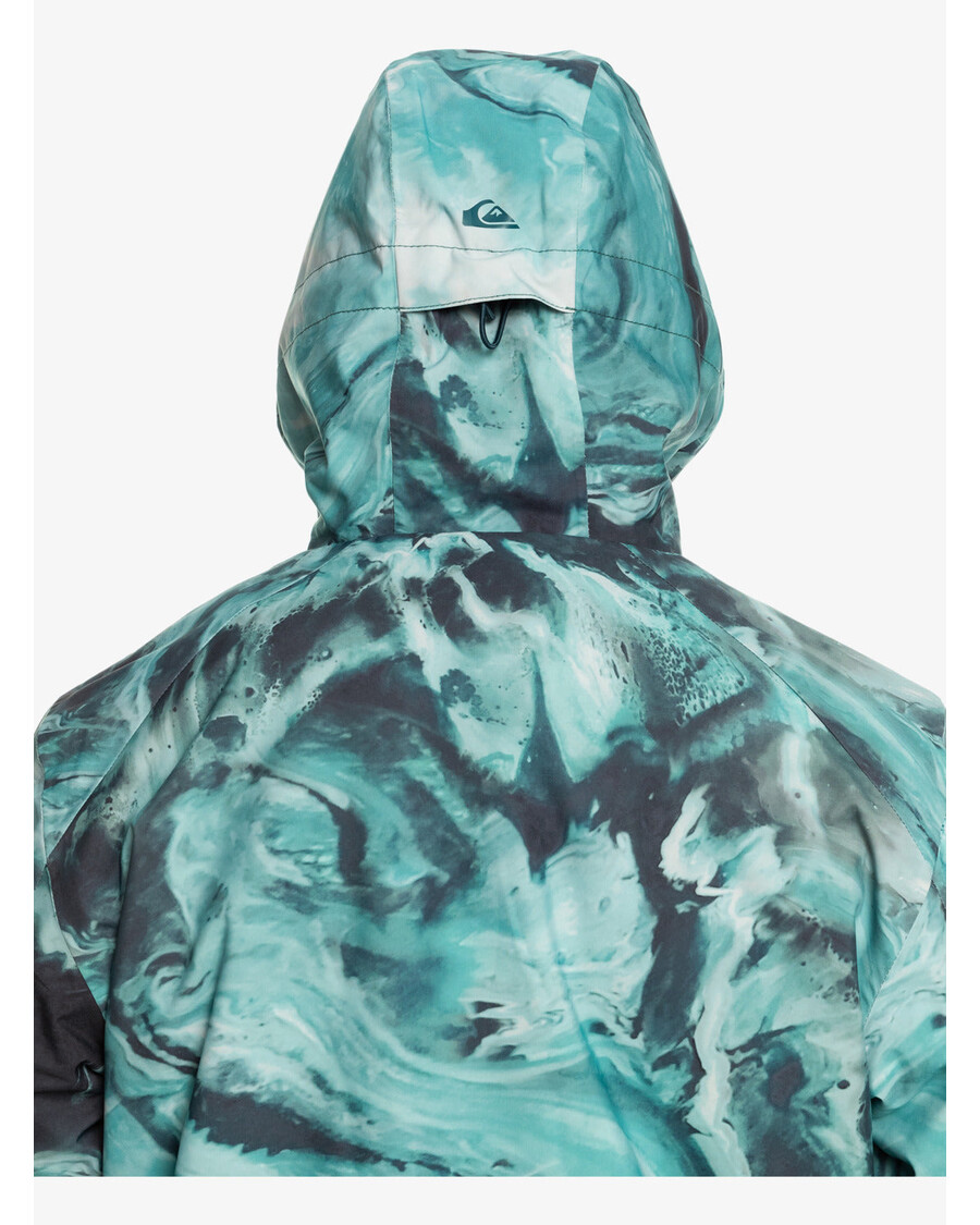 Quiksilver Mission Teknisk Snejakke - Harpiksfarvet Majolicablå