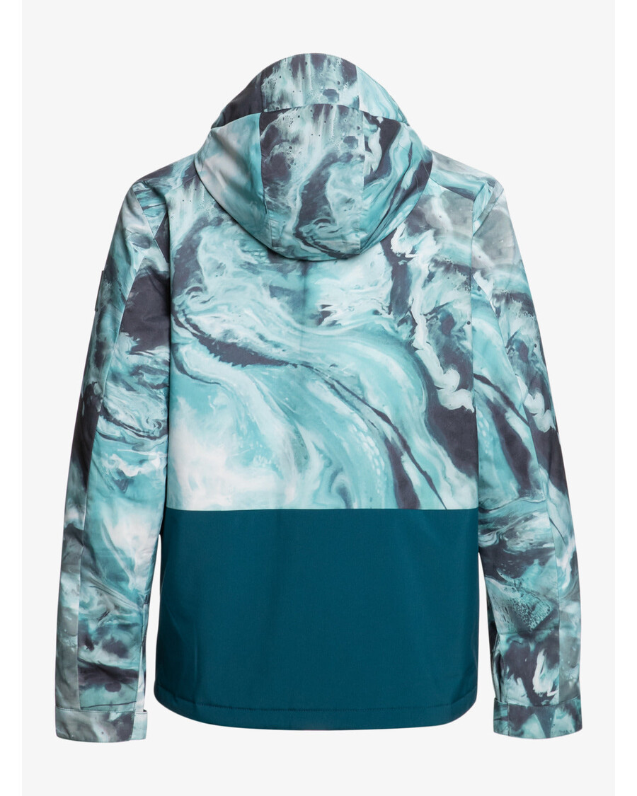 Quiksilver Mission Teknisk Snejakke - Harpiksfarvet Majolicablå