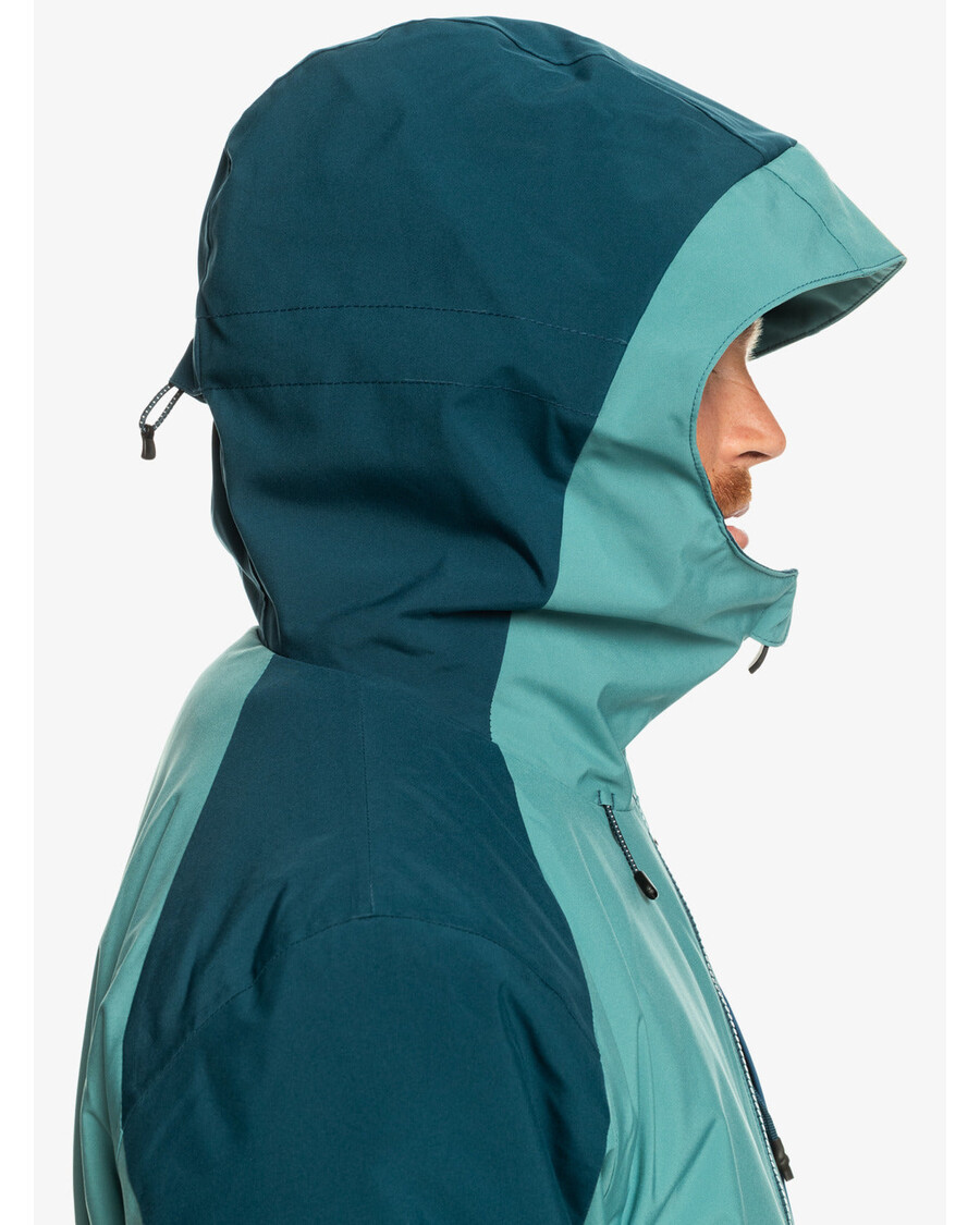 Quiksilver Mission Tekninen Lumitakki - Brittany Blue