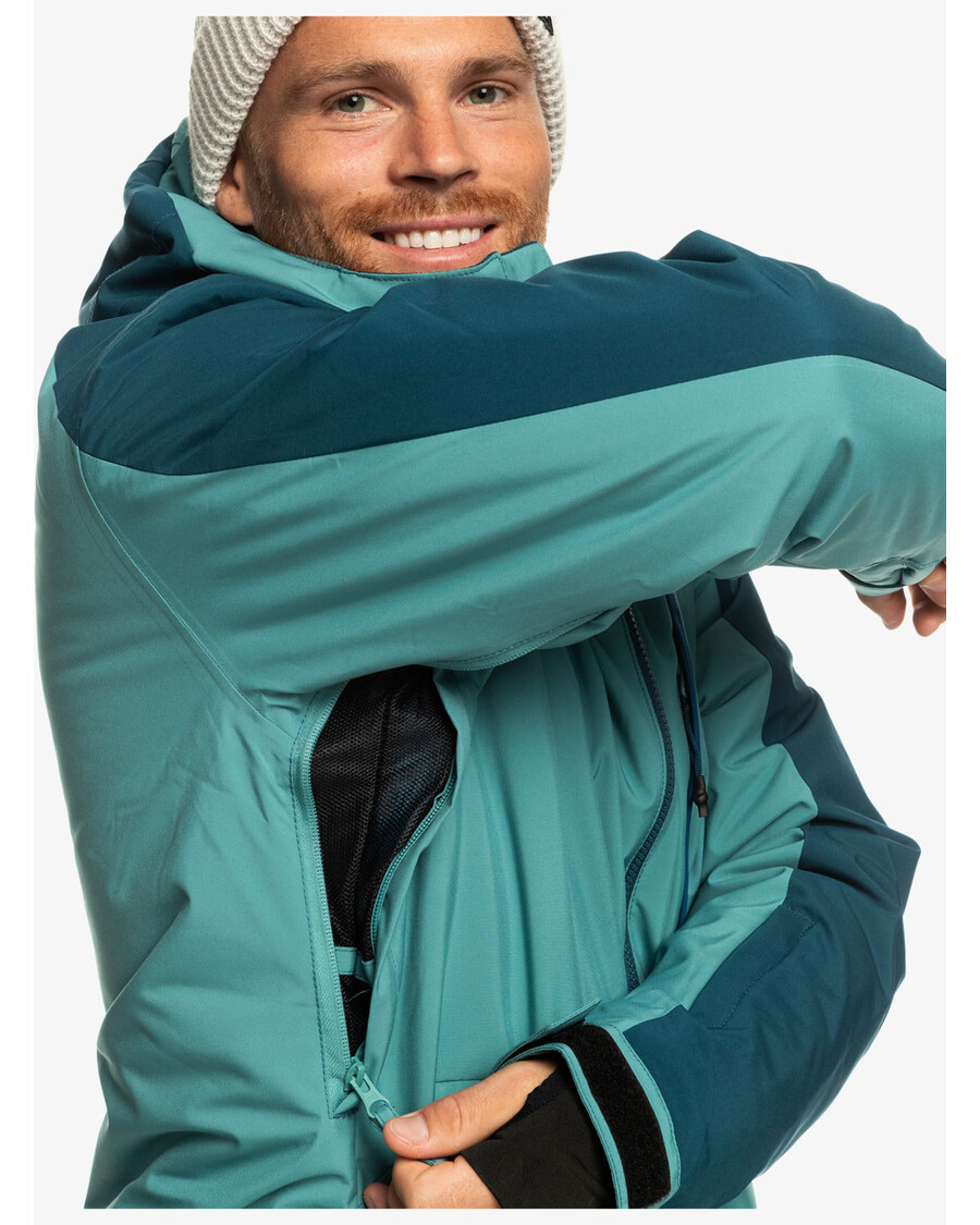 Quiksilver Mission Tekninen Lumitakki - Brittany Blue