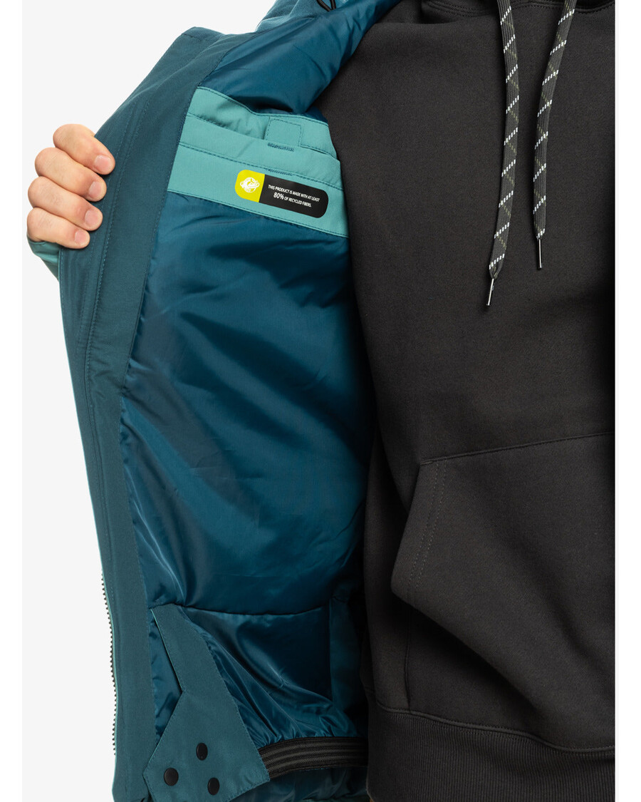 Quiksilver Mission Tekninen Lumitakki - Brittany Blue