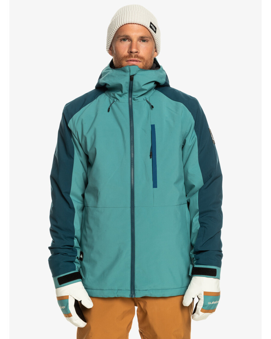 Quik Silver Mission Technical Snow Jacket - Brittany Blue