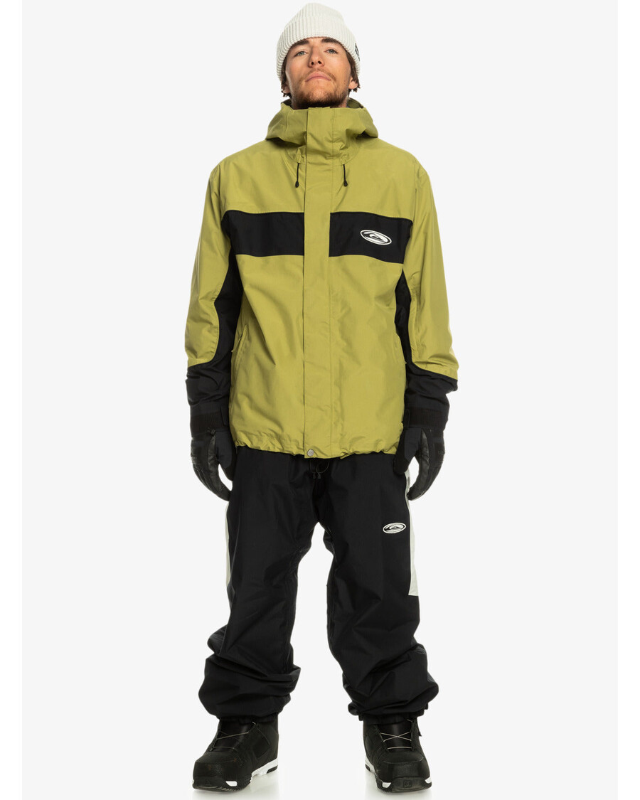 Quik Silver High Altitude Gore-Tex® Technical Snow Jacket - Green Olive