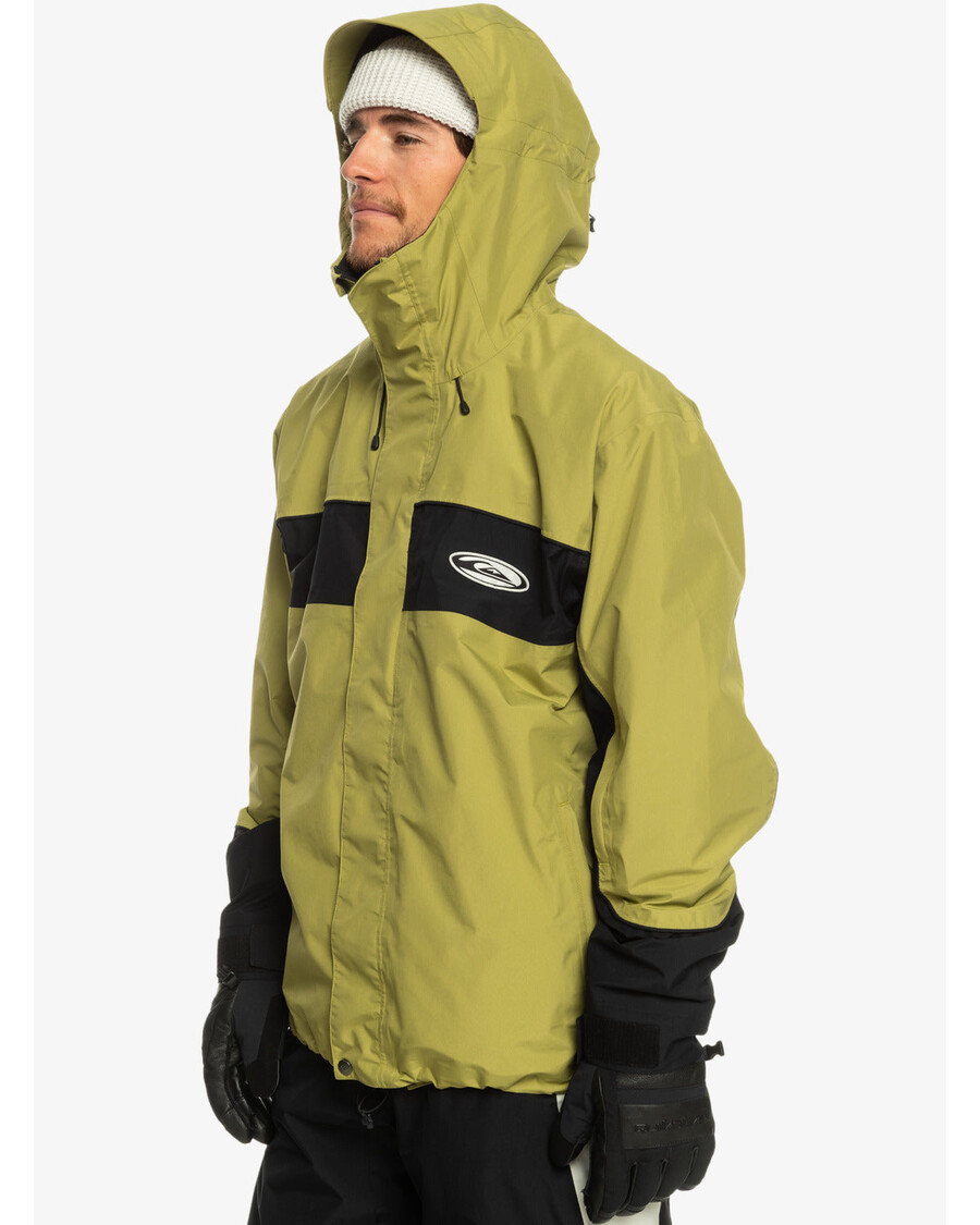 Quik Silver High Altitude Gore-Tex® Technical Snow Jacket - Green Olive