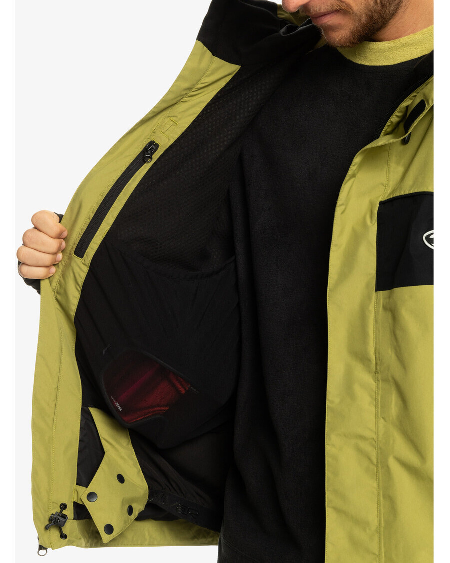 Quik Silver High Altitude Gore-Tex® Technical Snow Jacket - Green Olive
