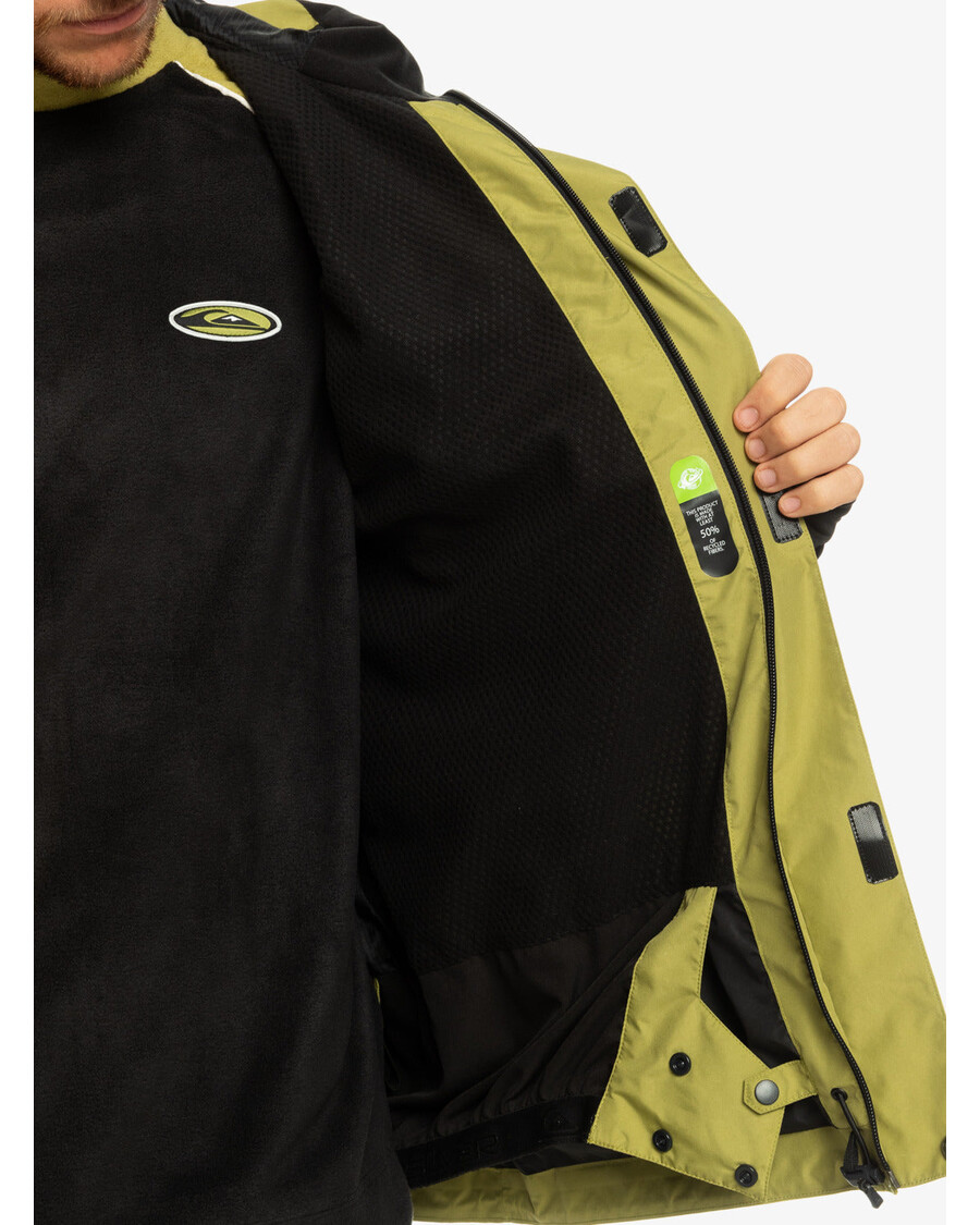 Quik Silver High Altitude Gore-Tex® Technical Snow Jacket - Green Olive