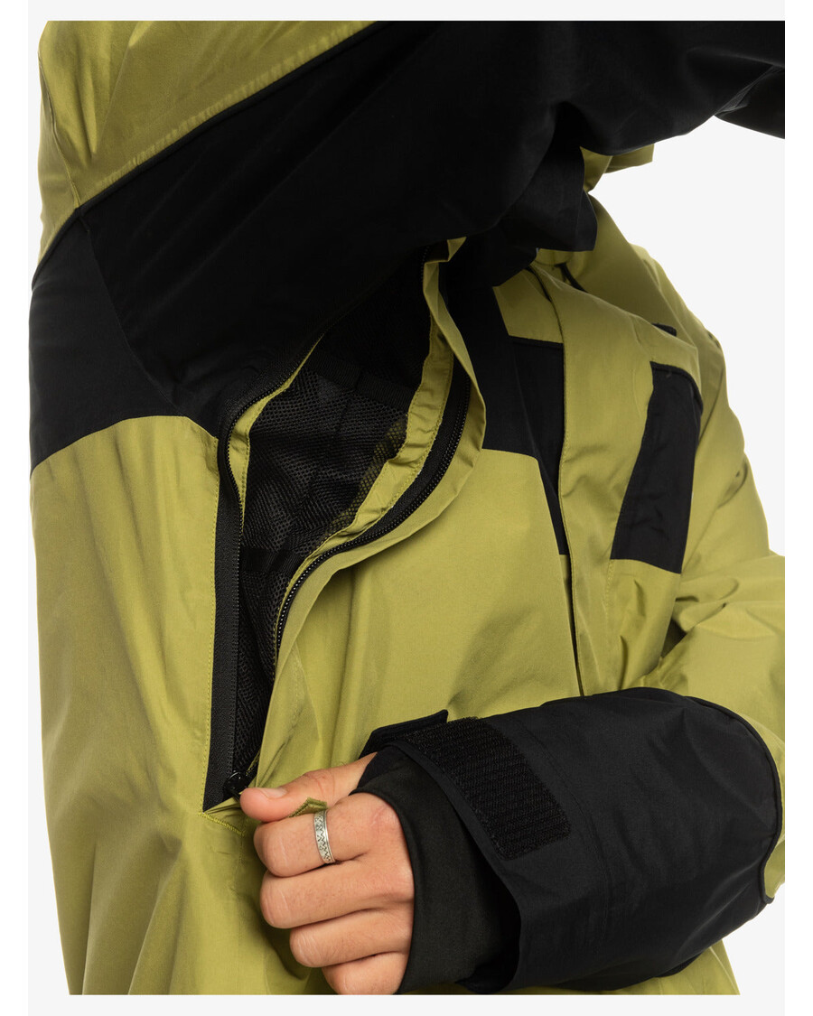 Quik Silver High Altitude Gore-Tex® Technical Snow Jacket - Green Olive