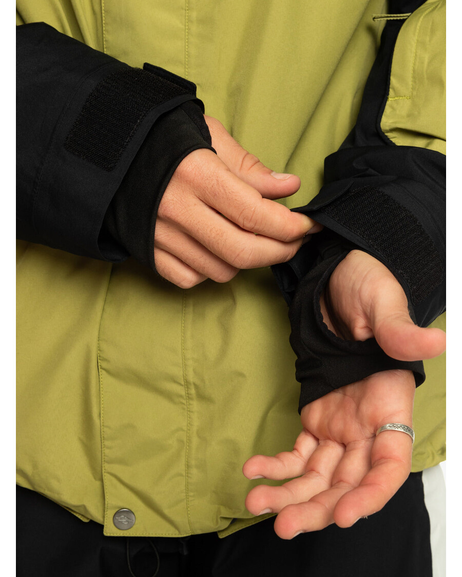 Quik Silver High Altitude Gore-Tex® Technical Snow Jacket - Green Olive