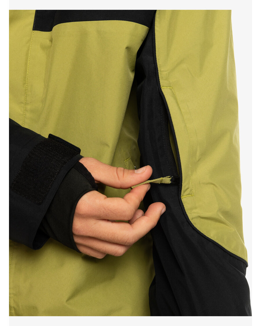 Quik Silver High Altitude Gore-Tex® Technical Snow Jacket - Green Olive