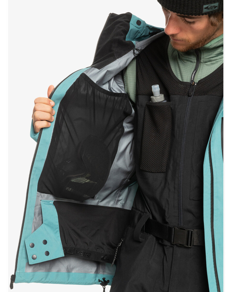 Quiksilver Highline Pro Travis Rice 3l Gore-tex® Tekninen Lumitakki - Brittany Blue