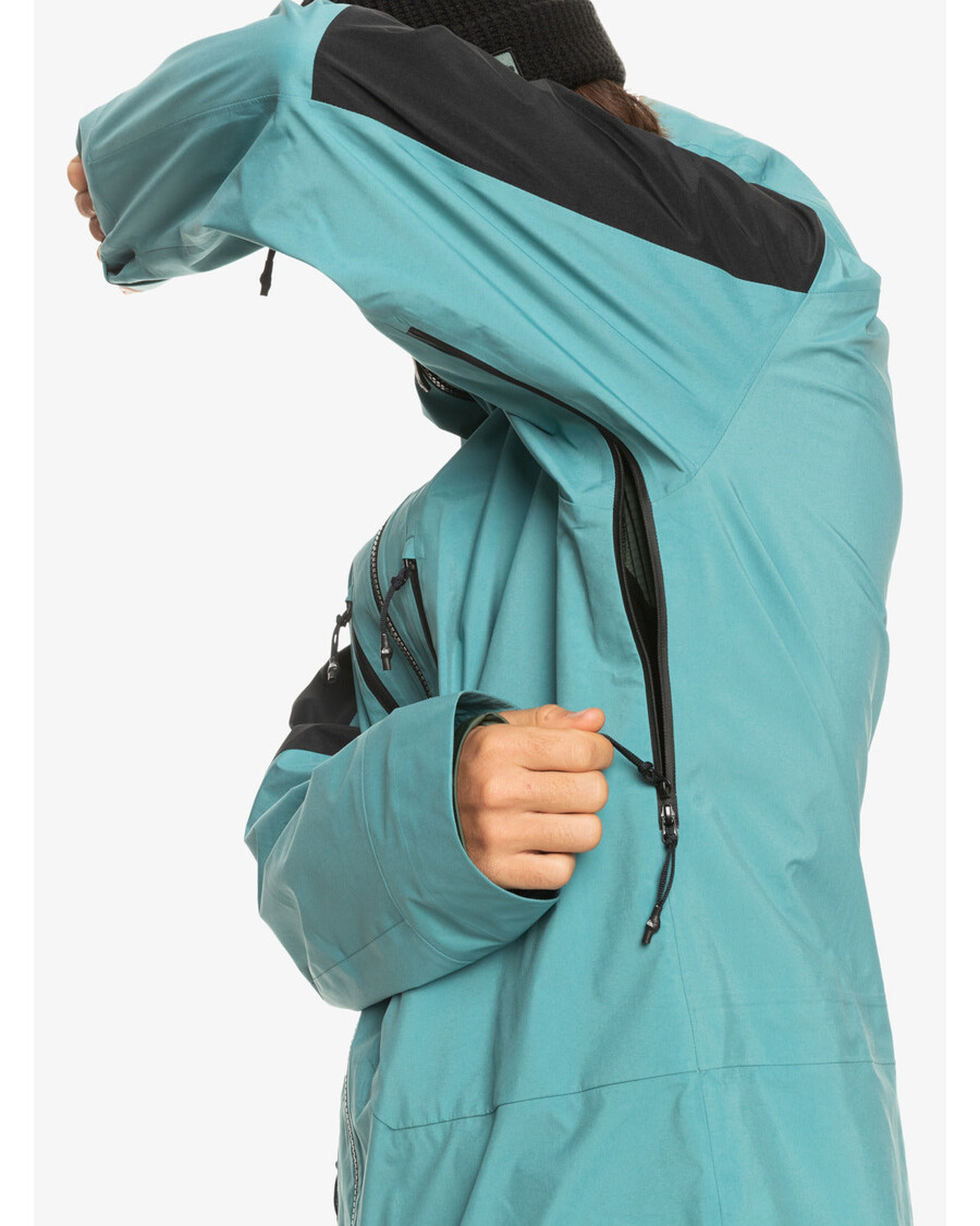 Quiksilver Highline Pro Travis Rice 3l Gore-tex® Tekninen Lumitakki - Brittany Blue