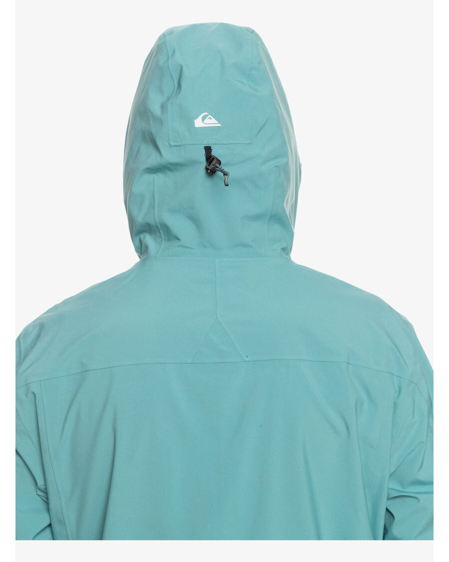 Quik Silver Sammy Carlson Stretch Quest Technical Snow Jacket - Brittany Blue
