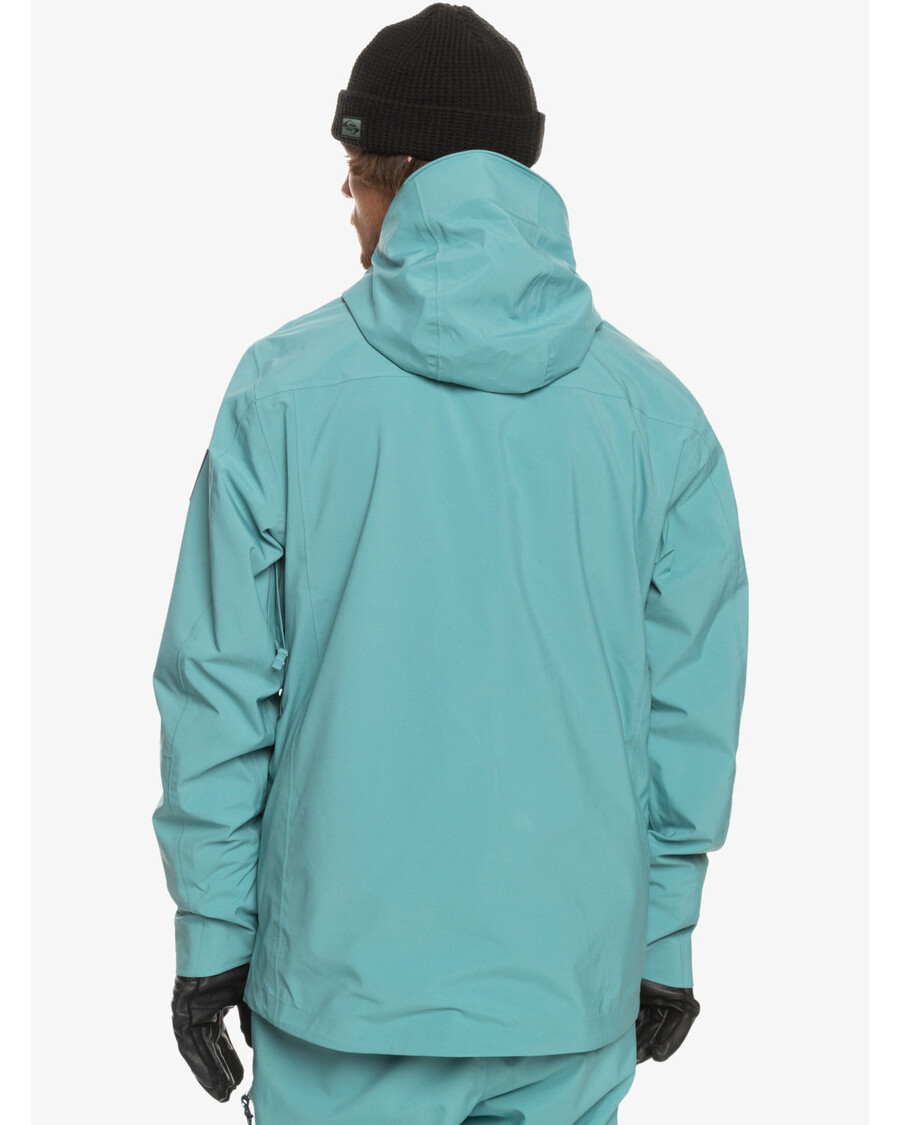 Quik Silver Sammy Carlson Stretch Quest Technical Snow Jacket - Brittany Blue