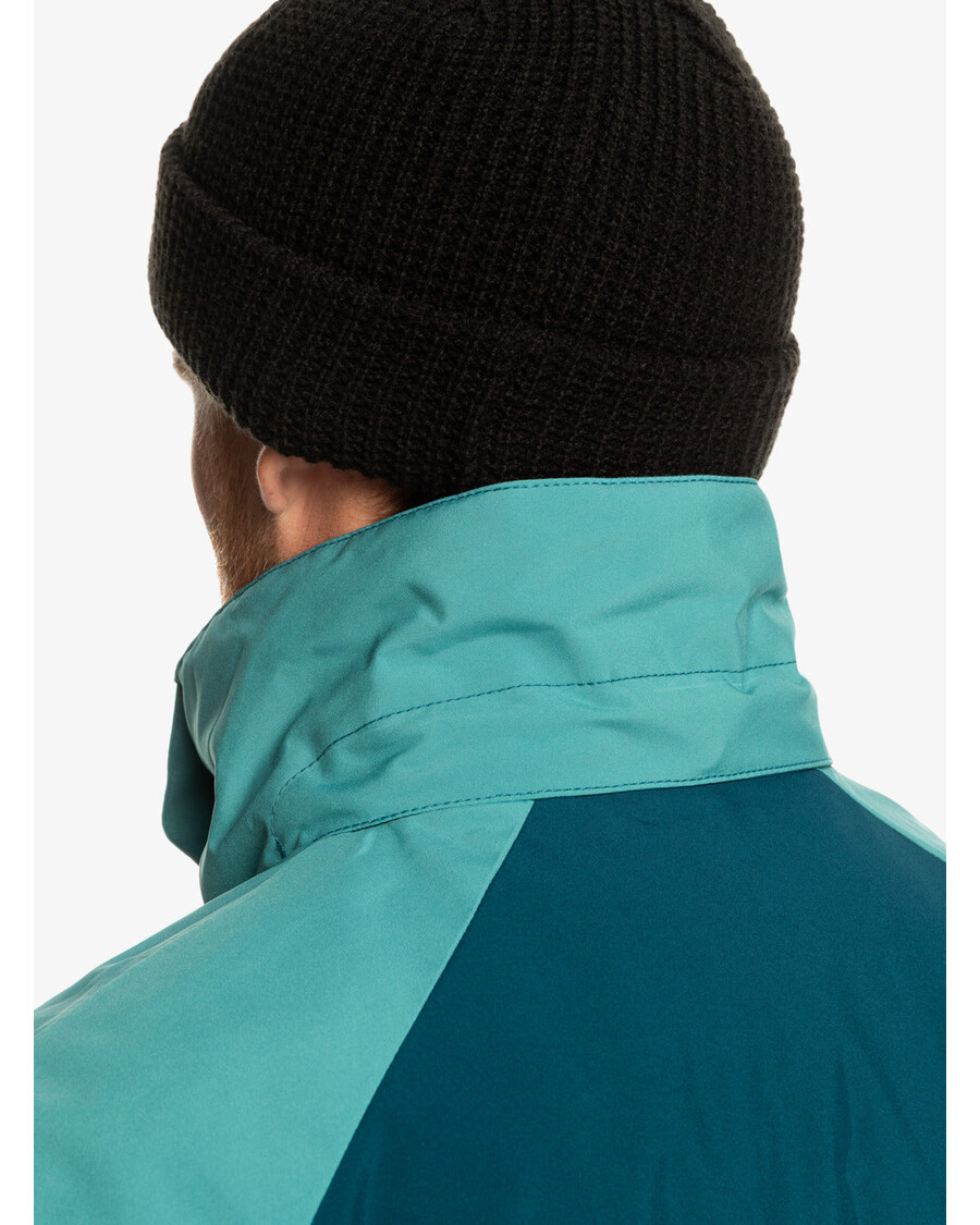 Quik Silver Mission Plus Technical Snow Jacket - Majolica Blue