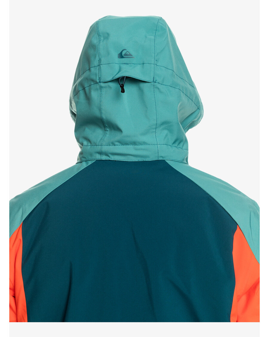 Quik Silver Mission Plus Technical Snow Jacket - Majolica Blue
