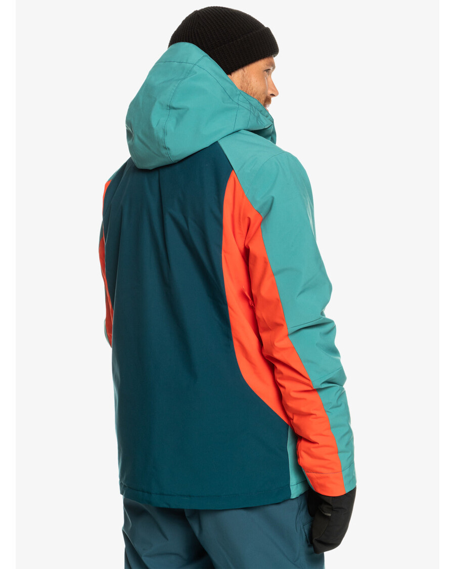 Quik Silver Mission Plus Technical Snow Jacket - Majolica Blue