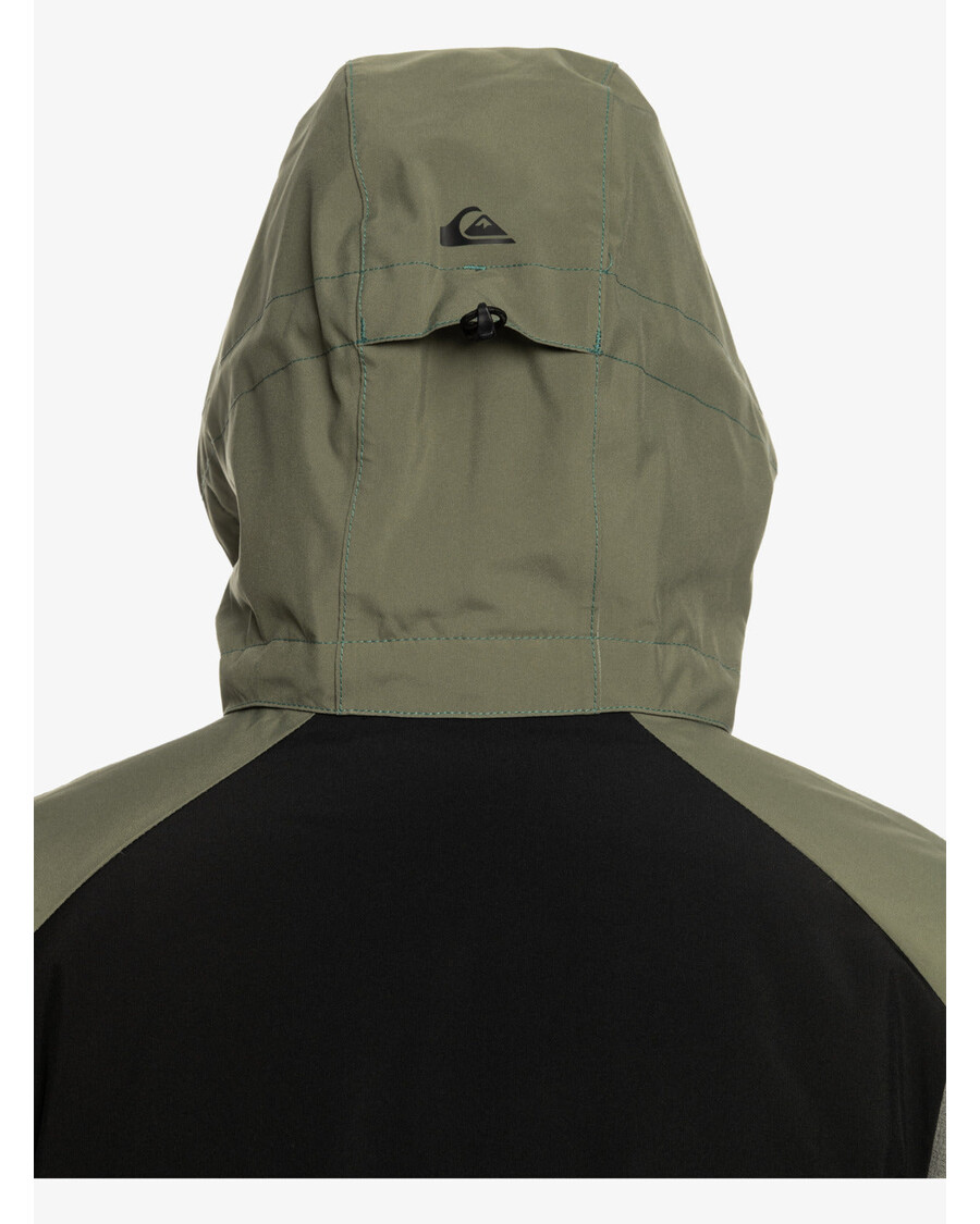 Quiksilver Mission Plus Teknisk Snøjakke - Ekte Svart