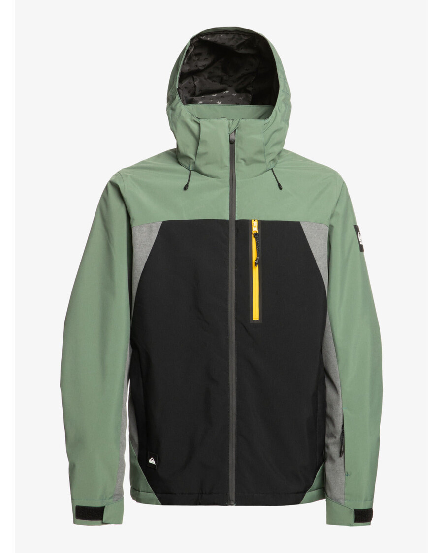 Quiksilver Mission Plus Teknisk Snøjakke - Ekte Svart